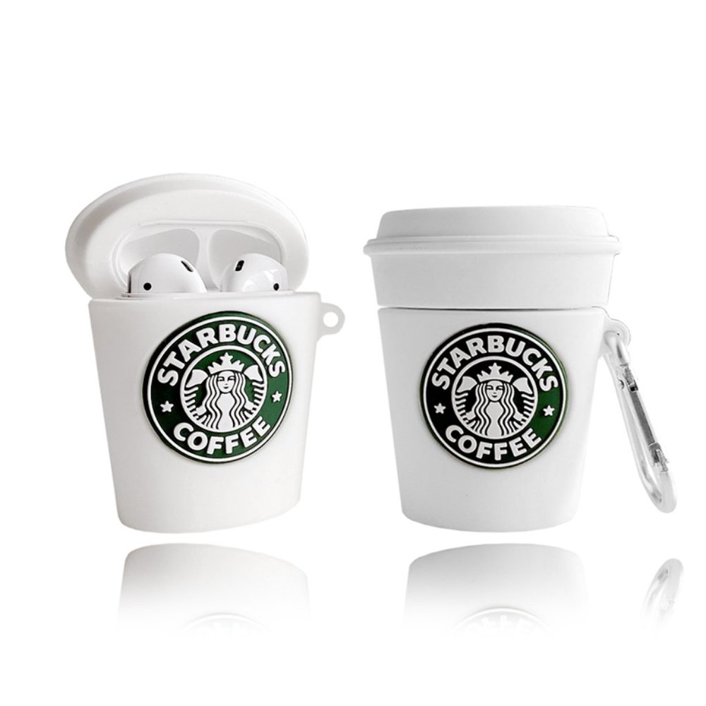 Starbucks Airpod Case GEN 1&2 , 3 , PRO 1&2 with KEYRING